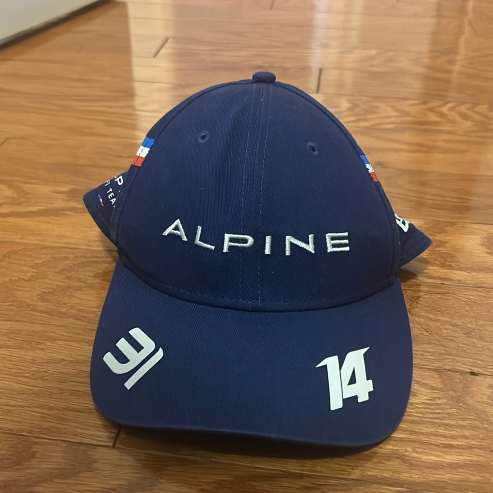 Alpine F1 Blue Baseball Hat